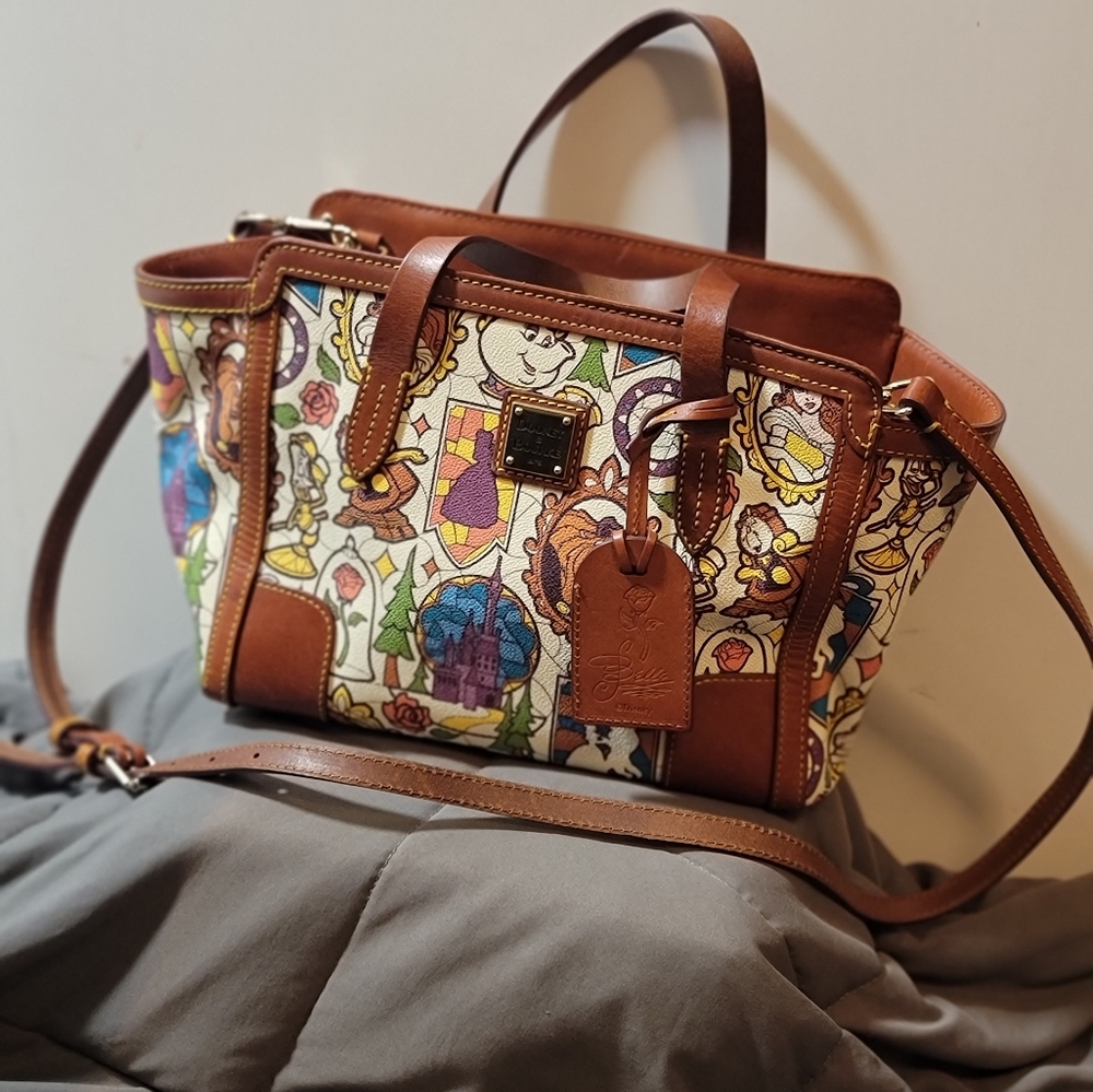 Beauty and the Beast Small Shopper Tote by Dooney & Bourke